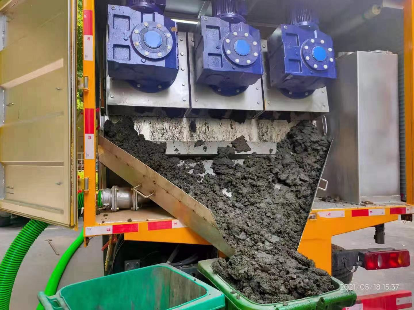 古丈化粪池清掏城市维护站-泥浆净化干湿分离处理